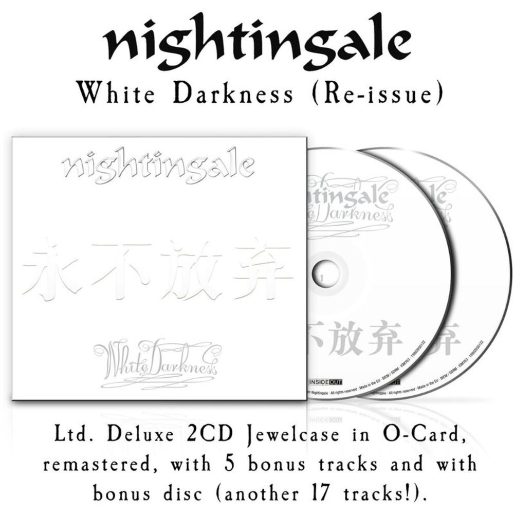 Nightingale - White Darkness  CD